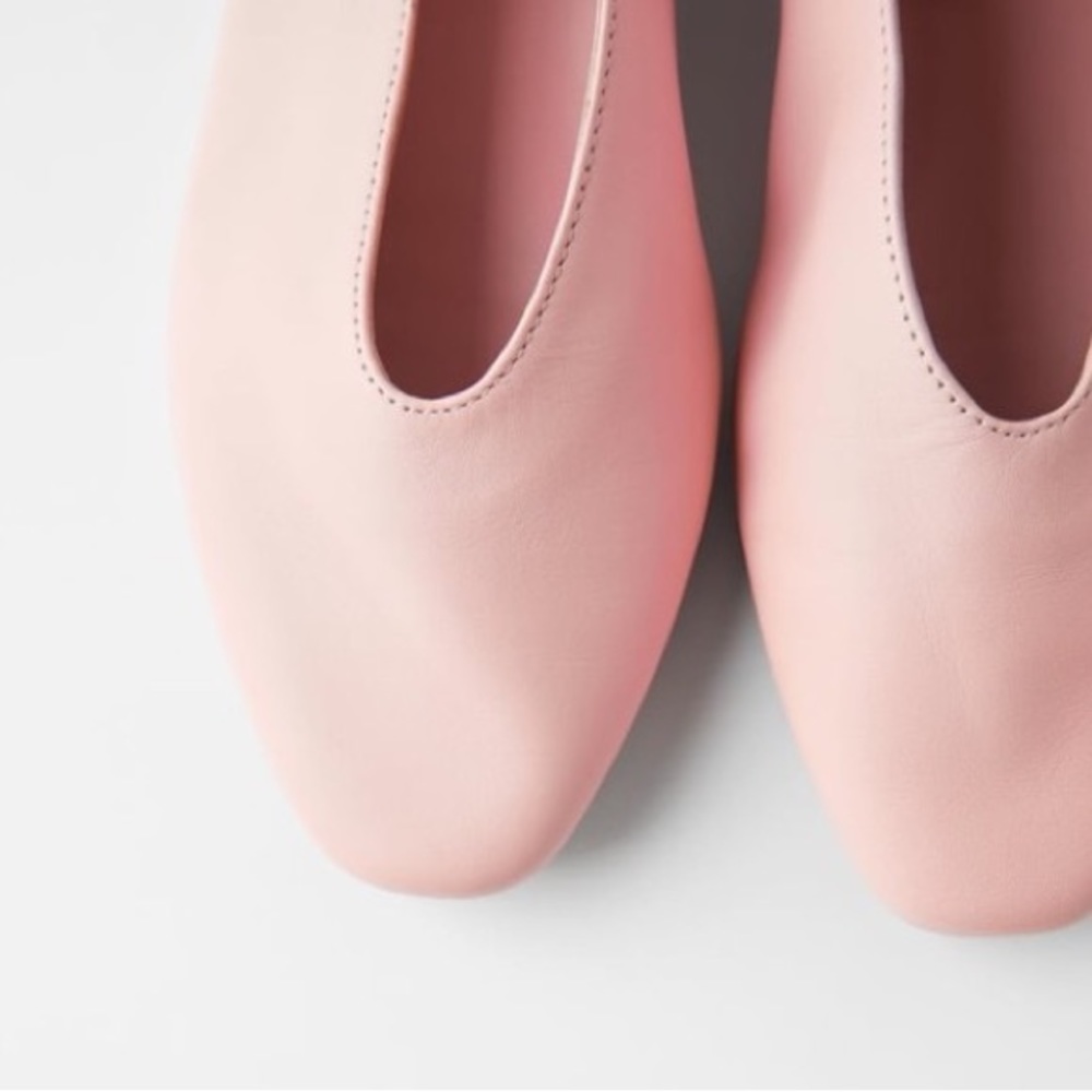 Zara Soft Pink Ballerinas Shoes 🩰